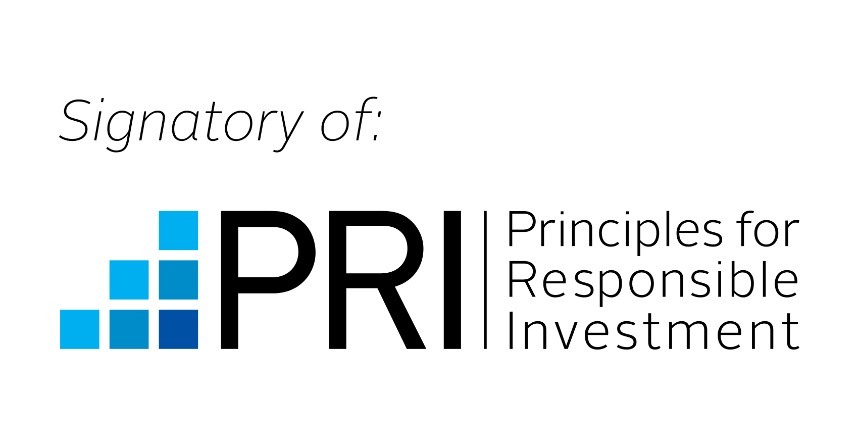 [Translate to Italienisch:] PRI (Principles for Responsible Investment)